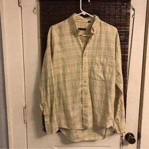 Mens Burberry London Button Down Shirt